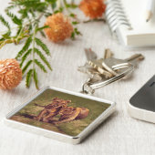 獅子子 キーホルダー (側面)