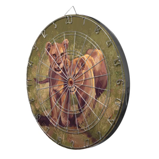 獅子子 ダーツボード (正面右)