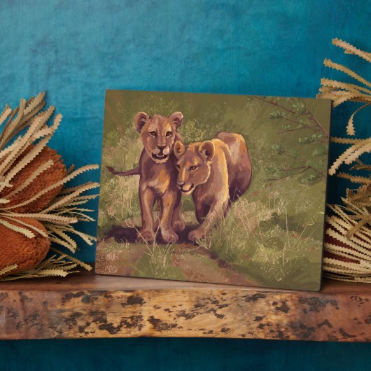 獅子子 フォトプラーク (側面)