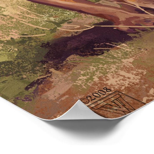 獅子子 ポスター (角)