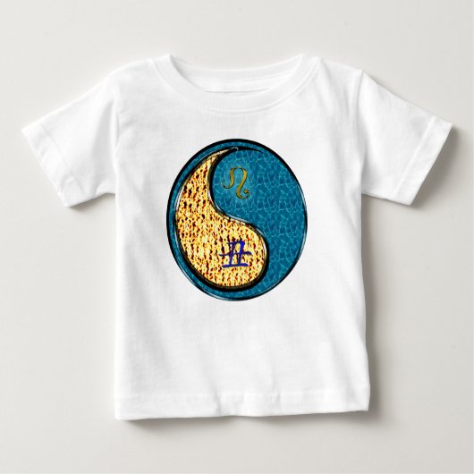 獅子座と水牛 ベビーTシャツ (正面)