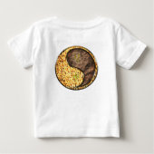 獅子座と申年 ベビーTシャツ (裏面)