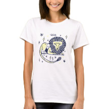 獅子座のホロスコープTシャツ