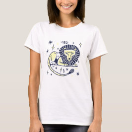 獅子座のホロスコープTシャツ Tシャツ