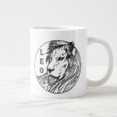 獅子座のレオ ジャンボコーヒーマグカップ (右)
