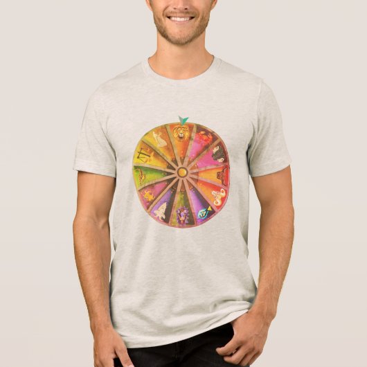 獅子座の勝利 トライブレンドTシャツ (正面)