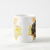 獅子座の女性 コーヒーマグカップ (中央)