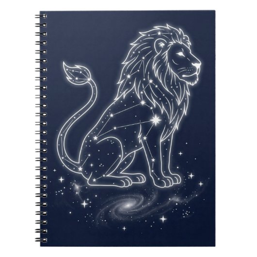 獅子座の星空 ノートブック (正面)