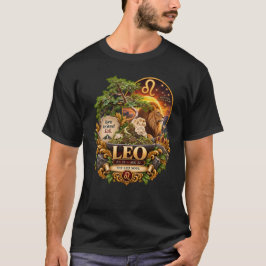 獅子座の盆栽アート Tシャツ