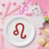 獅子座の誕生日は7月と8月。占星術の星座。 ペーパープレート (パーティー)