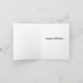 獅子座の誕生日カード カード (内部)