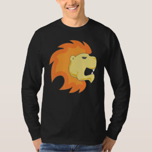獅子座の誕生日 十二宮占い ホロスコープ 占星術 Tシャツ