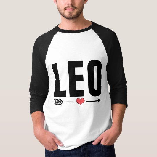 獅子座の誕生日Tシャツ Tシャツ (正面)