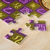獅子座の酉 ジグソーパズル (側面)