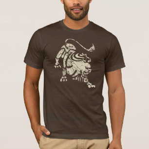 獅子座シンボル グランジ 7月23日 - 8月22日 Tシャツ