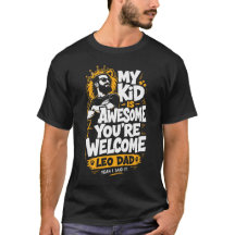 獅子座パパTシャツ - 旦那様への誕生日プレゼント