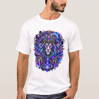獅子座ライオンセレストラル占星術Tシャツ Tシャツ