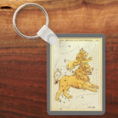 獅子座ヴィンテージ座ウラニア鏡 キーホルダー (正面)