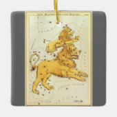 獅子座ヴィンテージ座ウラニア鏡 セラミックオーナメント (正面)