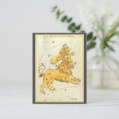 獅子座ヴィンテージ座ウラニア鏡 ポストカード (スタンド正面)