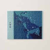 獅子座ヴィンテージ〔占星術の〕十二宮図星占 ジグソーパズル (横)