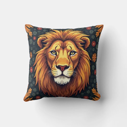 獅子座枕 クッション (裏面)