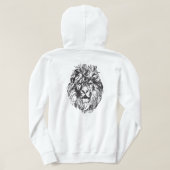 獅子座生まれの天才 パーカ (デザイン裏面)
