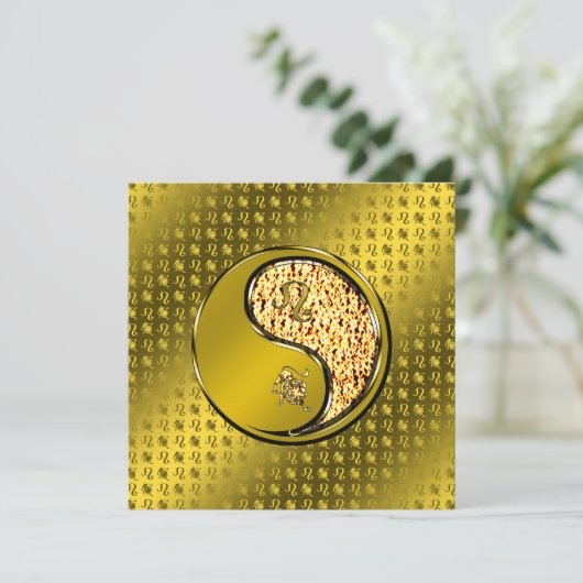 獅子座 カード (スタンド正面)