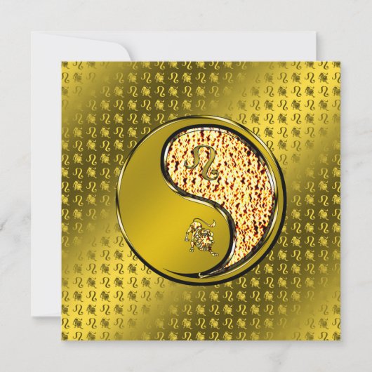 獅子座 カード (正面)