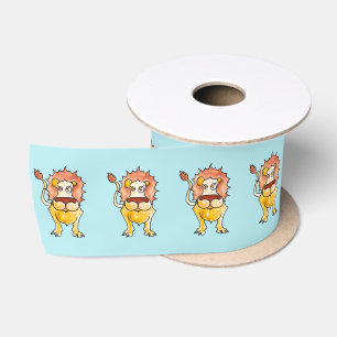 獅子座 サテンリボン
