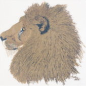 獅子座 シール (正面)