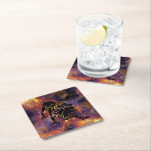 獅子座 スクエアペーパーコースター (インサイチュ)