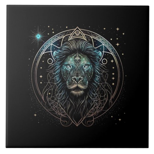 獅子座 タイル (正面)