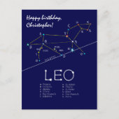 獅子座 ポストカード (正面)