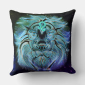 獅子座〔占星術の〕十二宮図枕 クッション (裏面)