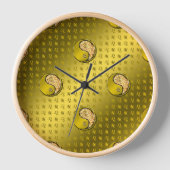 獅子座 壁時計 (正面)