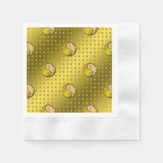 獅子座 縁ありカクテルナプキン (正面)