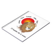 獅子座 7月23日 - 8月22日 ノートブック (左側)