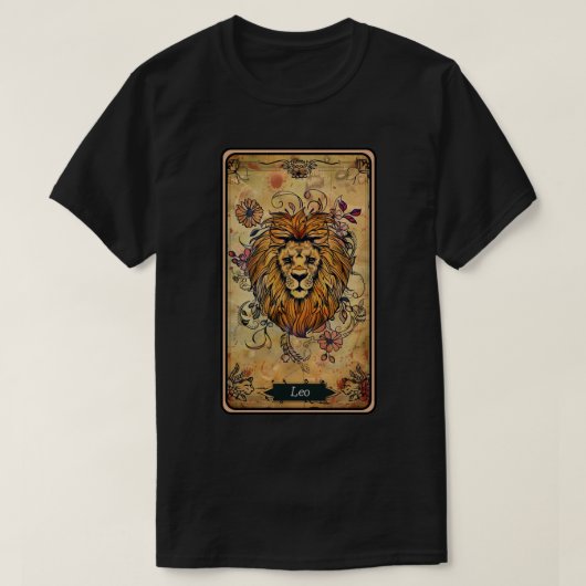 獅子座 Tシャツ (デザイン正面)