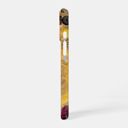 獅子座iPhone 15ケース iPhone 16ケース (左側面)