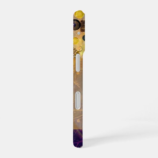 獅子座iPhone 15ケース iPhone 16ケース (右側面)