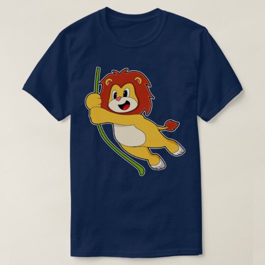 獅子揺れ根ロープ Tシャツ (デザイン正面)