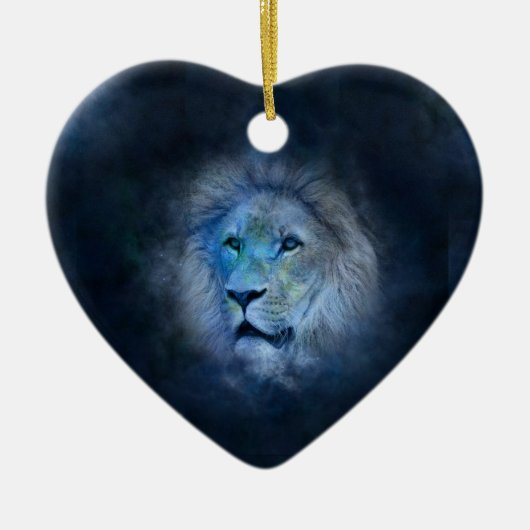 獅子獅子 セラミックオーナメント (正面)