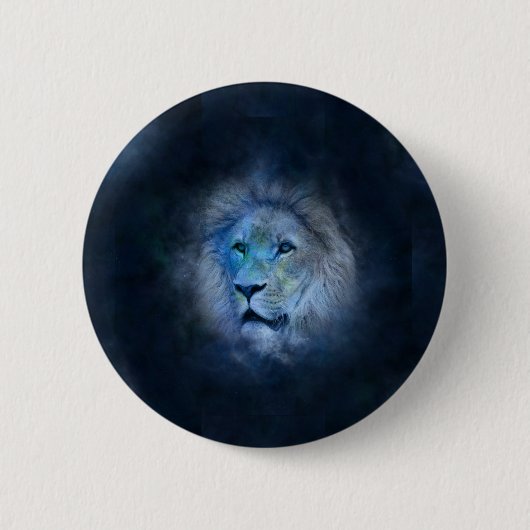 獅子獅子 缶バッジ (正面)