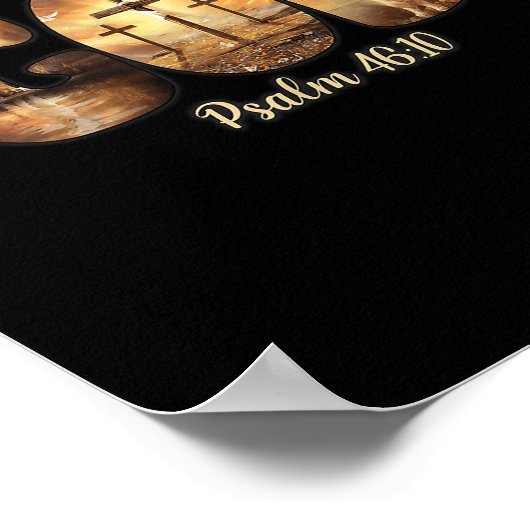 獅子神クリスチャン今も私が神であることを知っている ポスター (角)