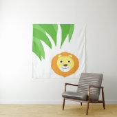 獅子絵画の術 タペストリー (インサイチュ)