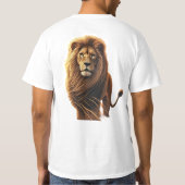 獅子脱 Tシャツ (裏面)
