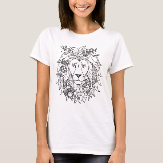 獅子花 Tシャツ (正面)