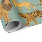 獅子虎豹  ラッピングペーパー (ロールコーナー)