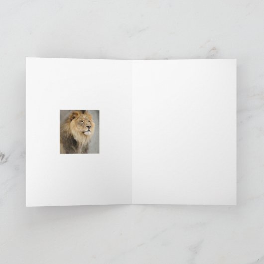 獅子術 カード (内部)